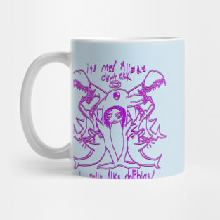 my niece's art scares teachers Mug